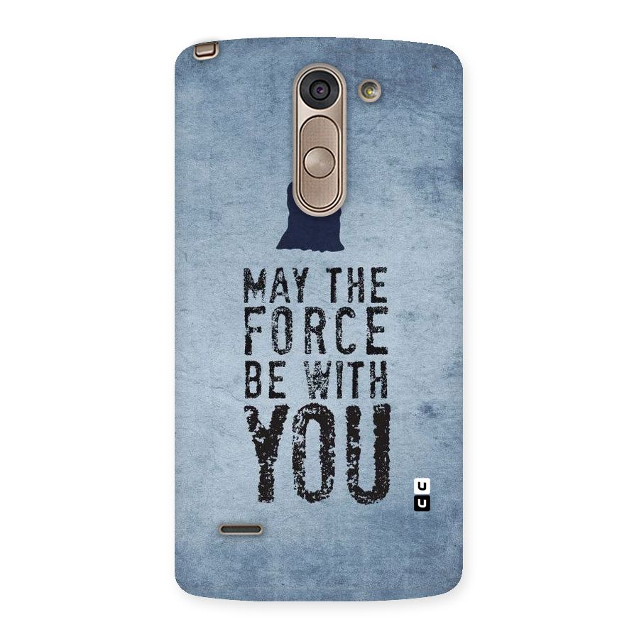 Power With You Back Case for LG G3 Stylus