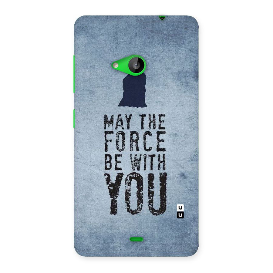 Power With You Back Case for Lumia 535