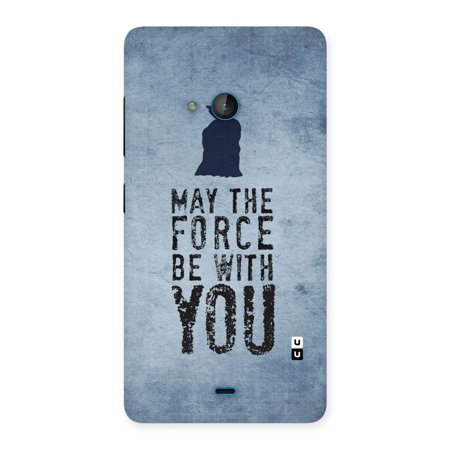 Power With You Back Case for Lumia 540