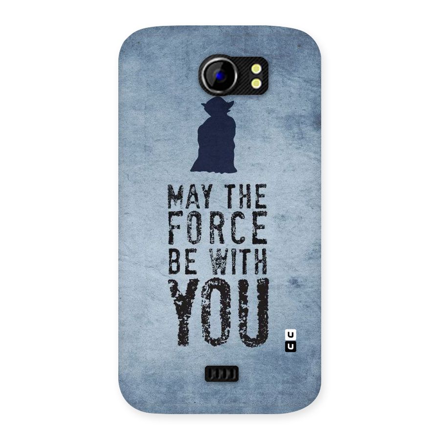 Power With You Back Case for Micromax Canvas 2 A110