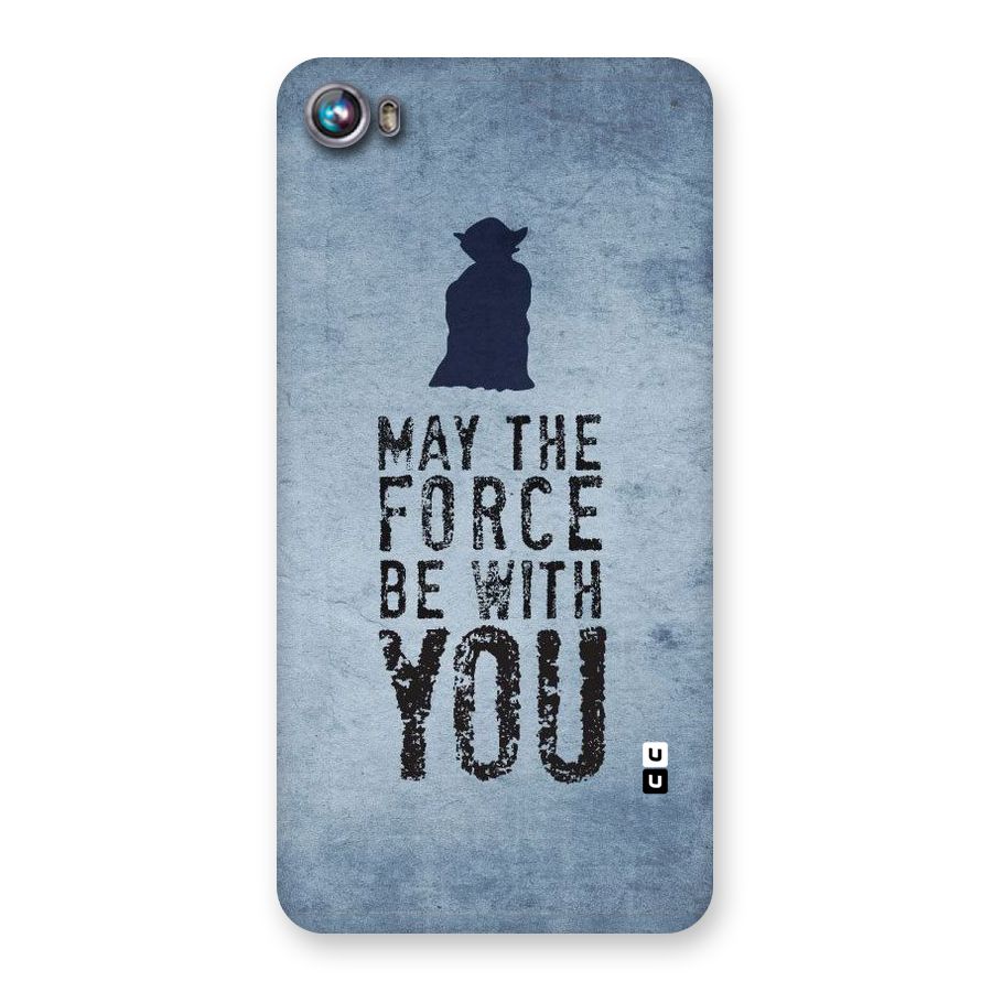 Power With You Back Case for Micromax Canvas Fire 4 A107