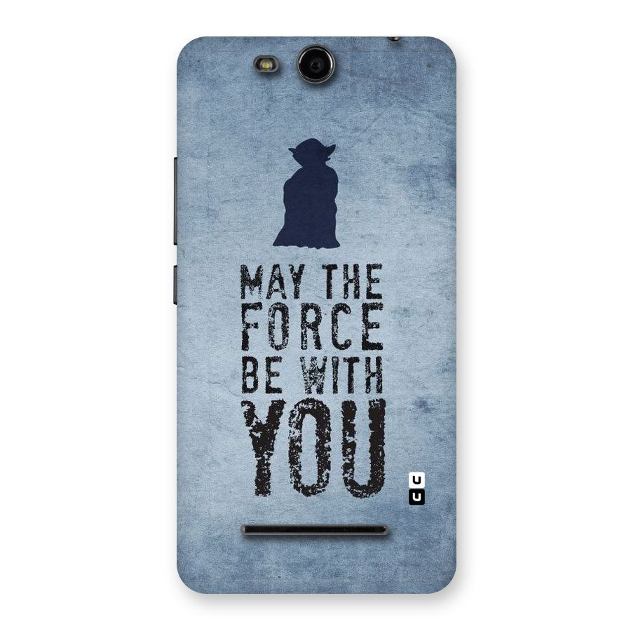 Power With You Back Case for Micromax Canvas Juice 3 Q392