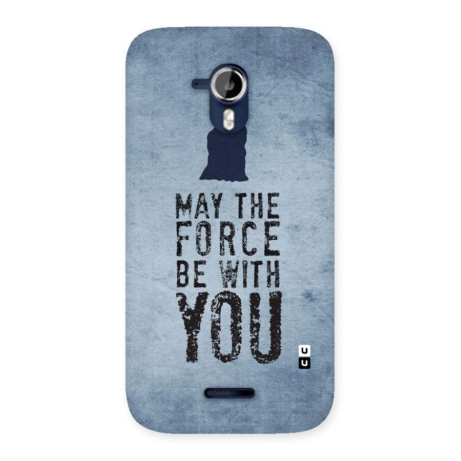 Power With You Back Case for Micromax Canvas Magnus A117