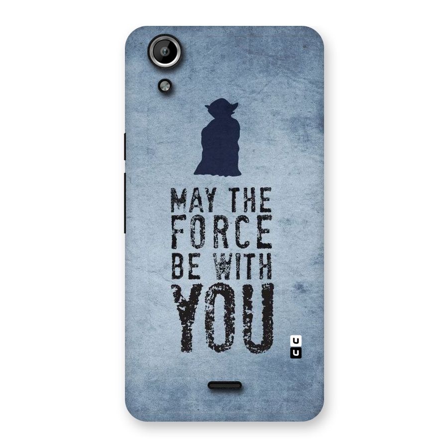 Power With You Back Case for Micromax Canvas Selfie Lens Q345
