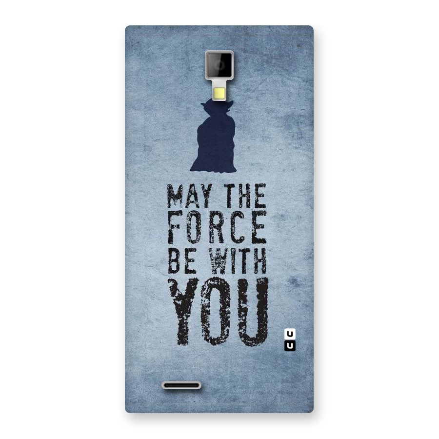 Power With You Back Case for Micromax Canvas Xpress A99