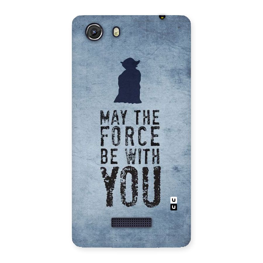 Power With You Back Case for Micromax Unite 3