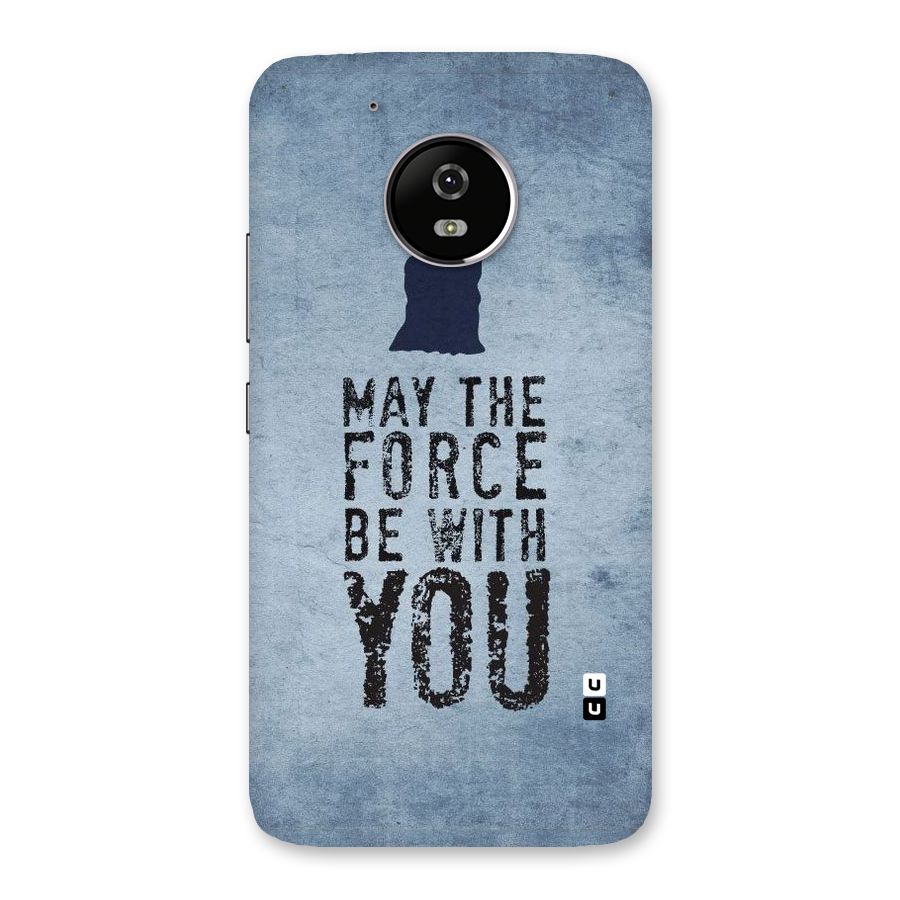 Power With You Back Case for Moto G5