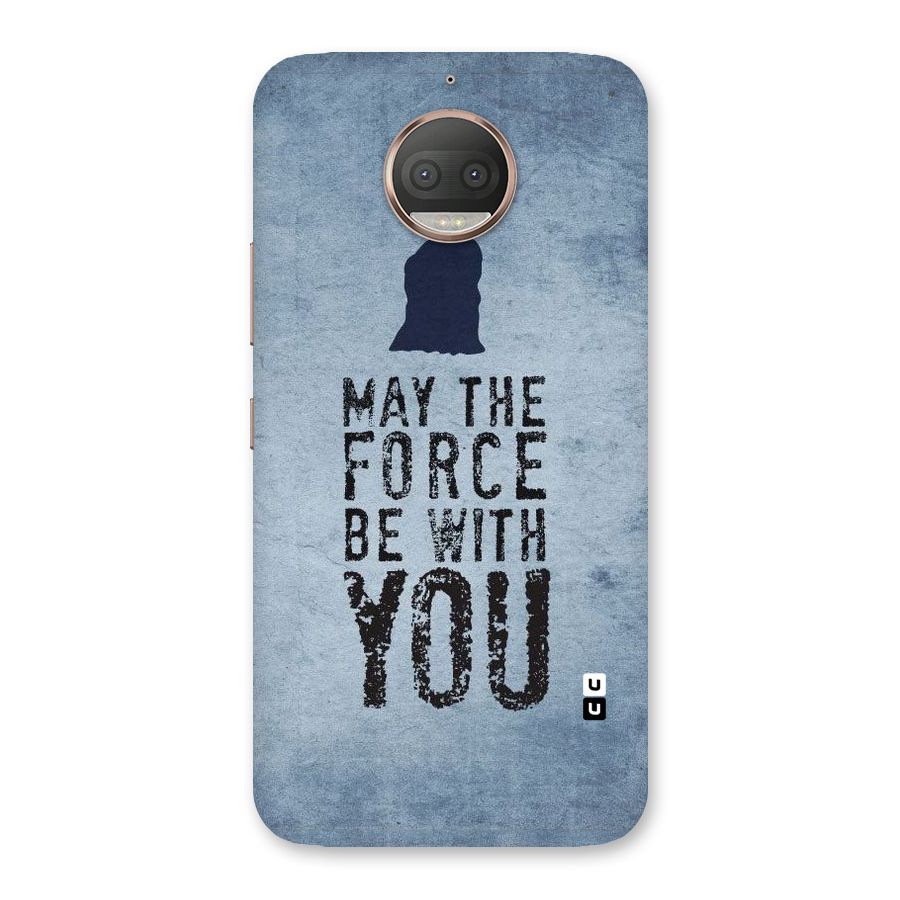 Power With You Back Case for Moto G5s Plus