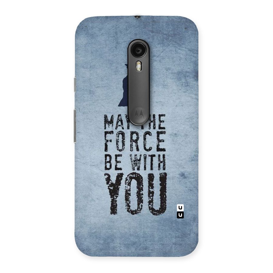 Power With You Back Case for Moto G Turbo