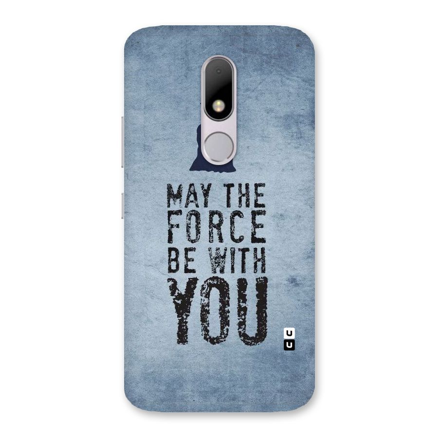Power With You Back Case for Moto M