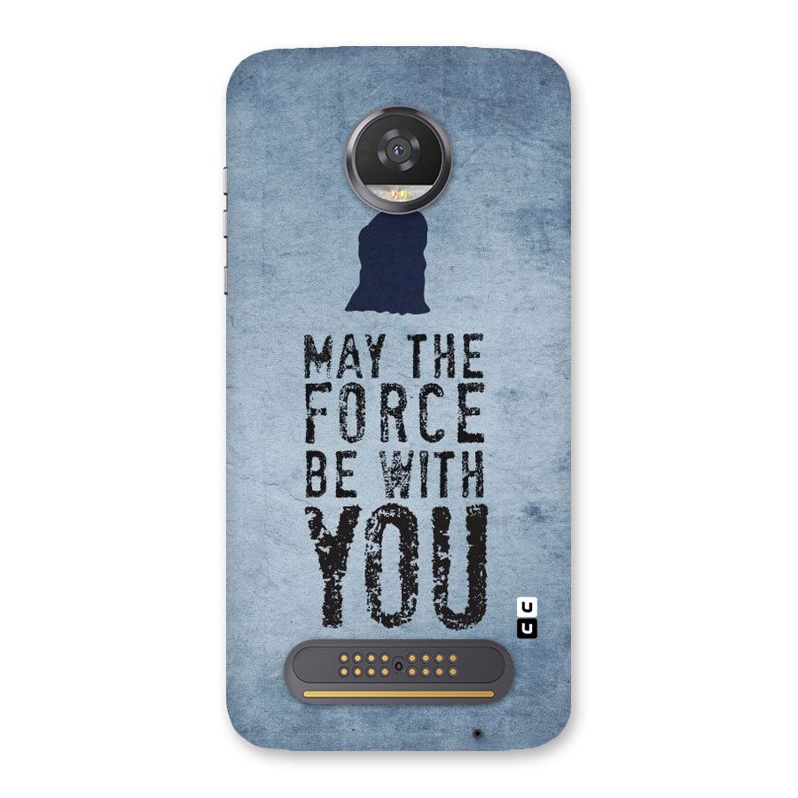 Power With You Back Case for Moto Z2 Play