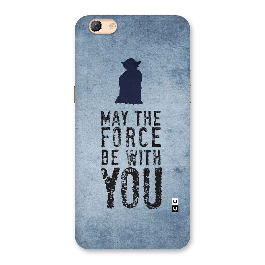 Power With You Back Case for Oppo F3 Plus