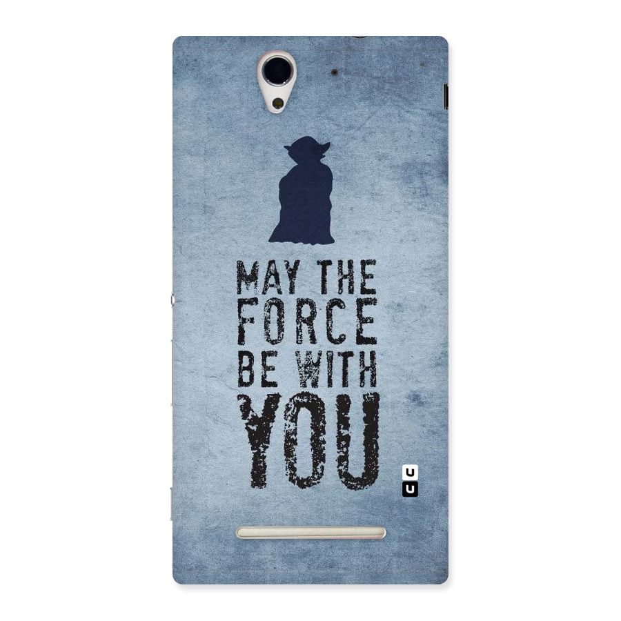 Power With You Back Case for Sony Xperia C3