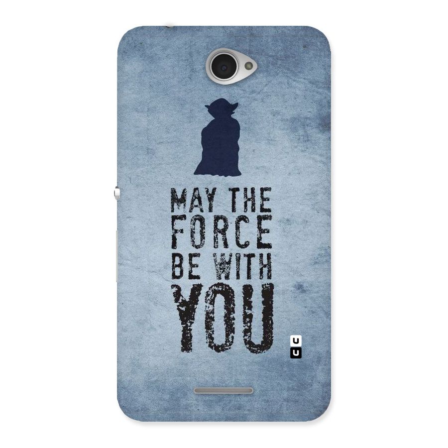 Power With You Back Case for Sony Xperia E4