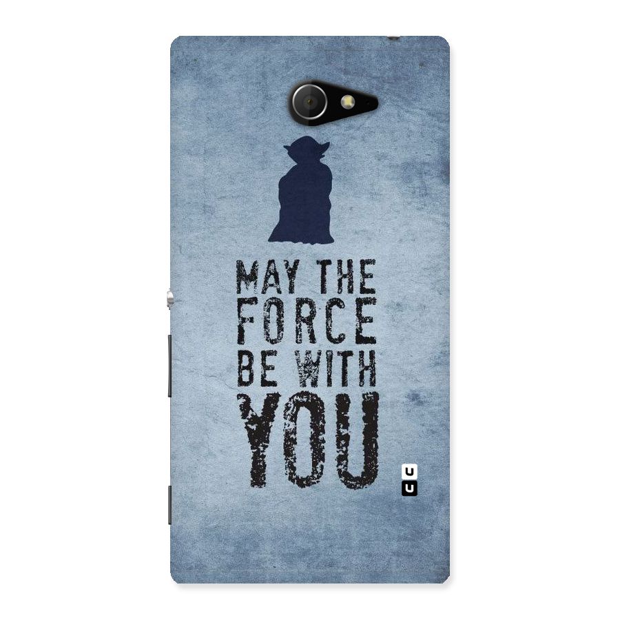 Power With You Back Case for Sony Xperia M2