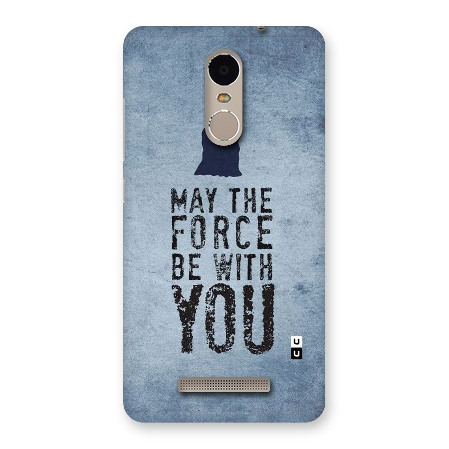 Power With You Back Case for Xiaomi Redmi Note 3
