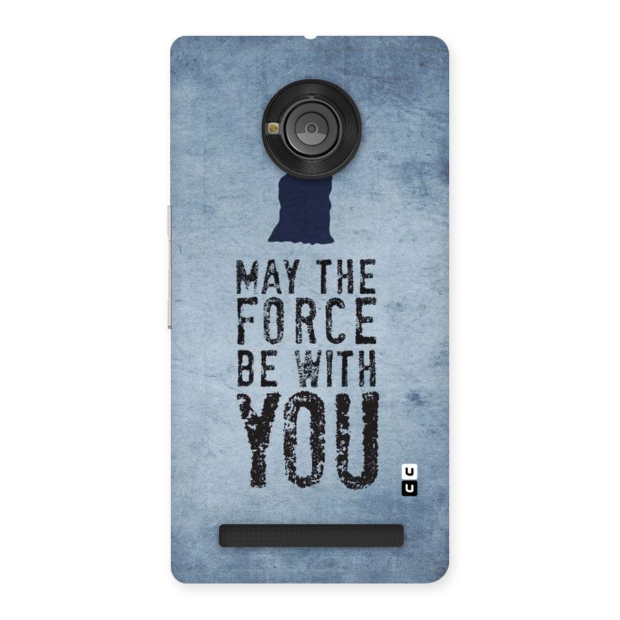 Power With You Back Case for Yu Yunique
