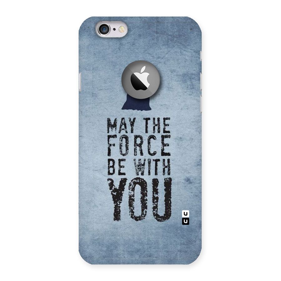 Power With You Back Case for iPhone 6 Logo Cut