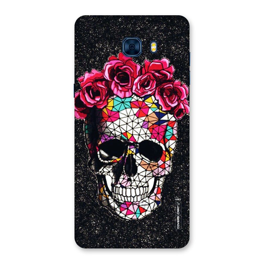 Pretty Dead Face Back Case for Galaxy C7 Pro