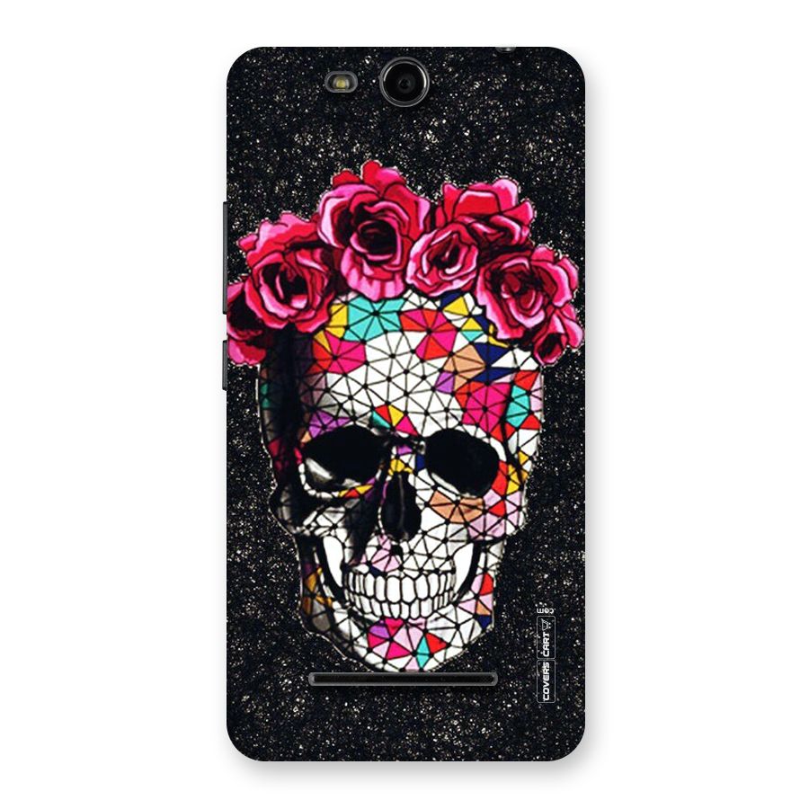 Pretty Dead Face Back Case for Micromax Canvas Juice 3 Q392