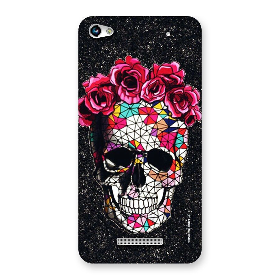 Pretty Dead Face Back Case for Micromax Hue 2