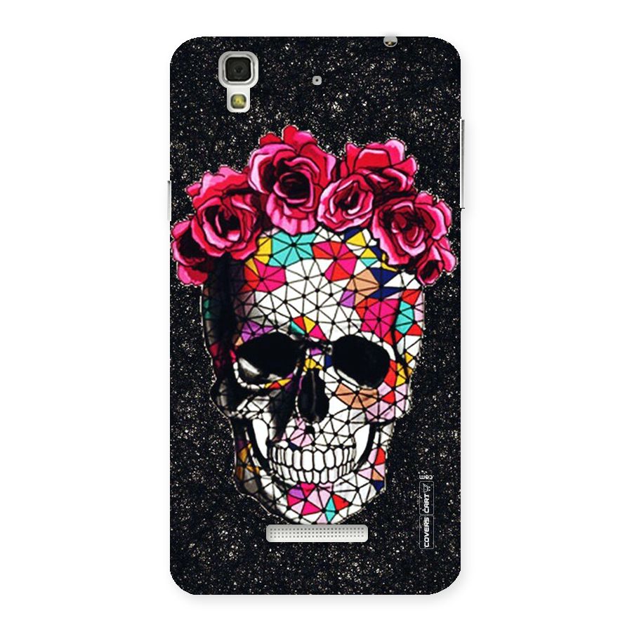 Pretty Dead Face Back Case for Yu Yureka