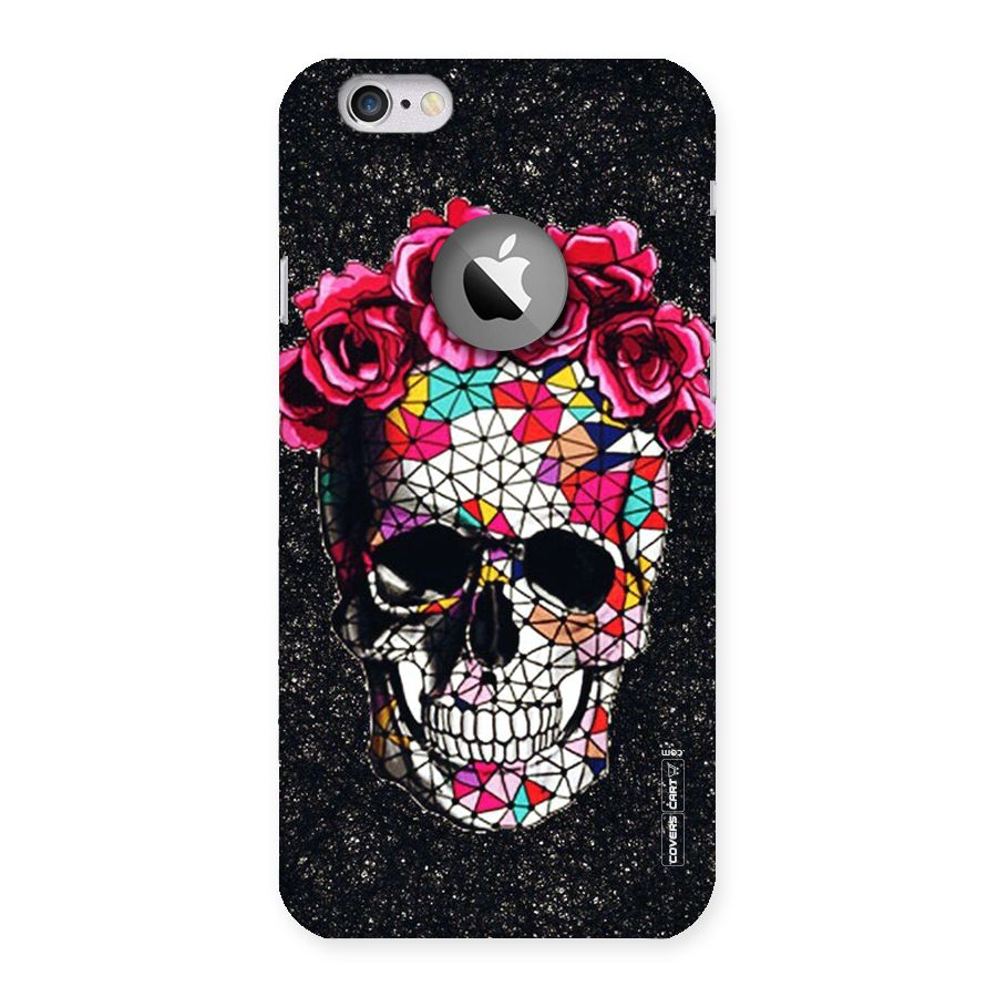 Pretty Dead Face Back Case for iPhone 6 Logo Cut