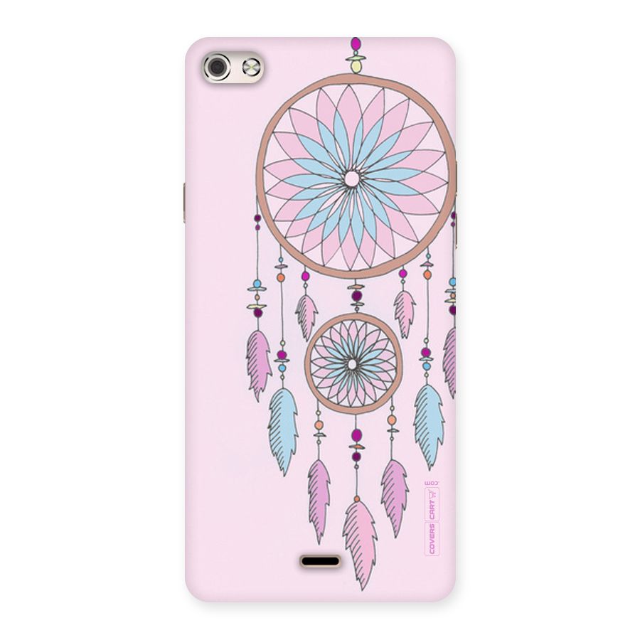 Pretty Dream Catcher Back Case for Micromax Canvas Silver 5