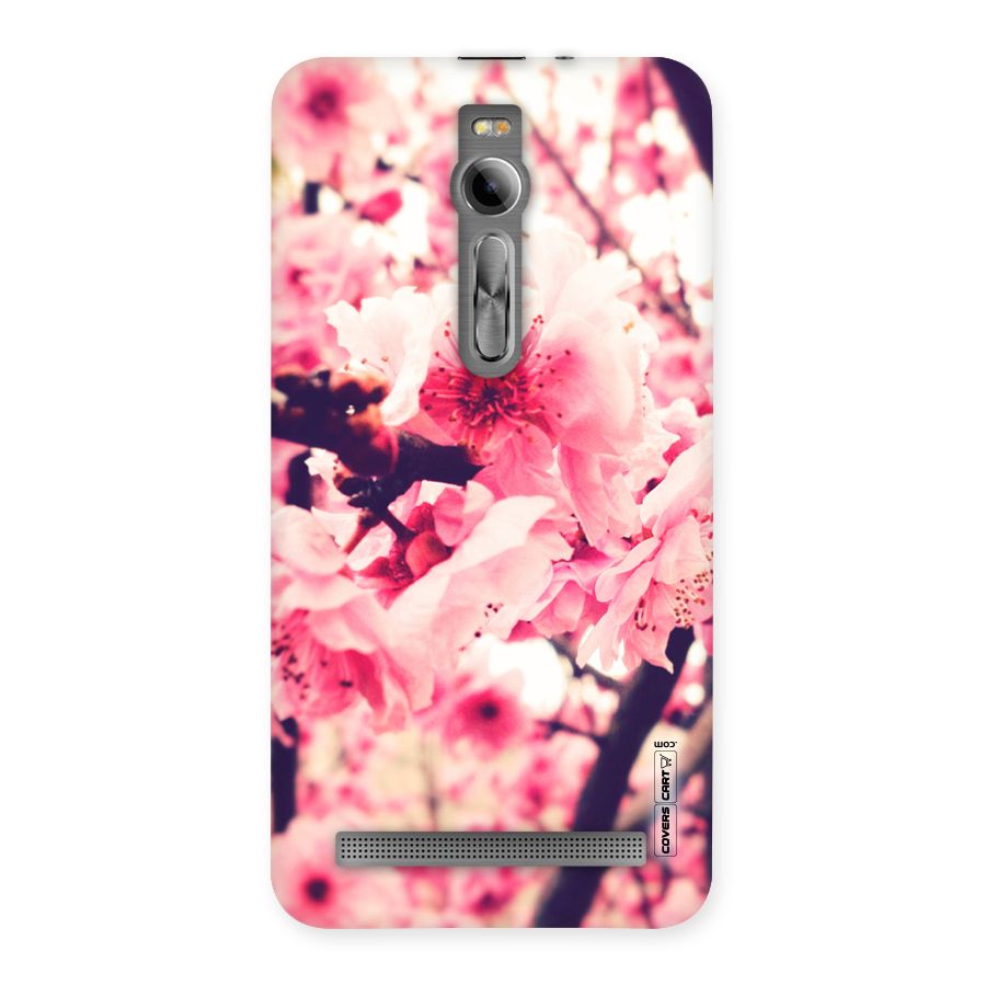 Pretty Pink Flowers Back Case for Asus Zenfone 2
