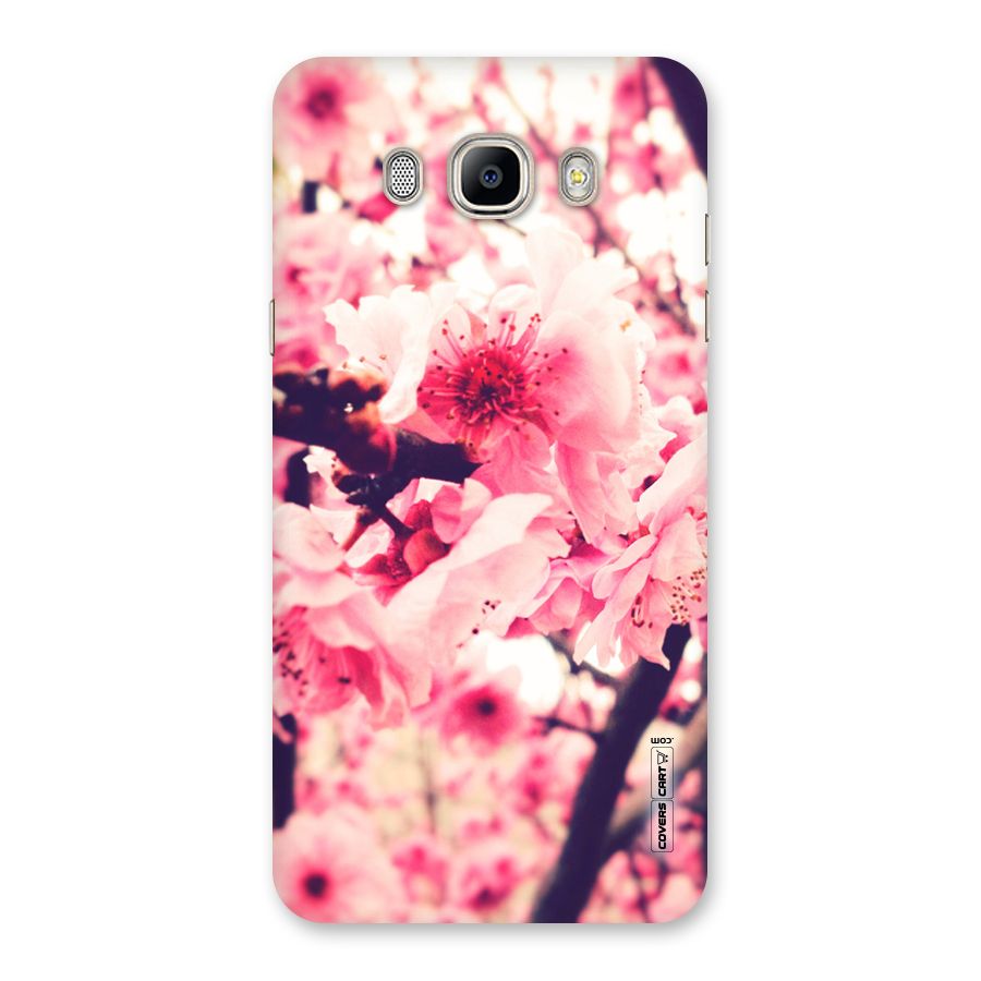 Pretty Pink Flowers Back Case for Galaxy On8