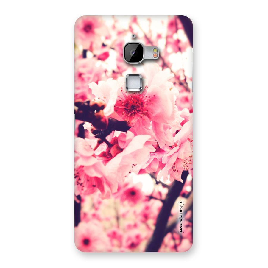 Pretty Pink Flowers Back Case for LeTv Le Max
