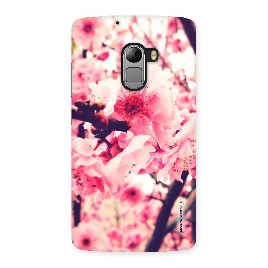 Pretty Pink Flowers Back Case for Lenovo K4 Note