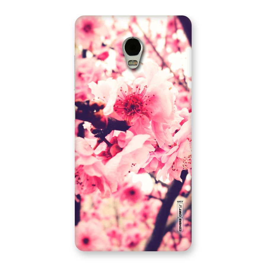 Pretty Pink Flowers Back Case for Lenovo Vibe P1
