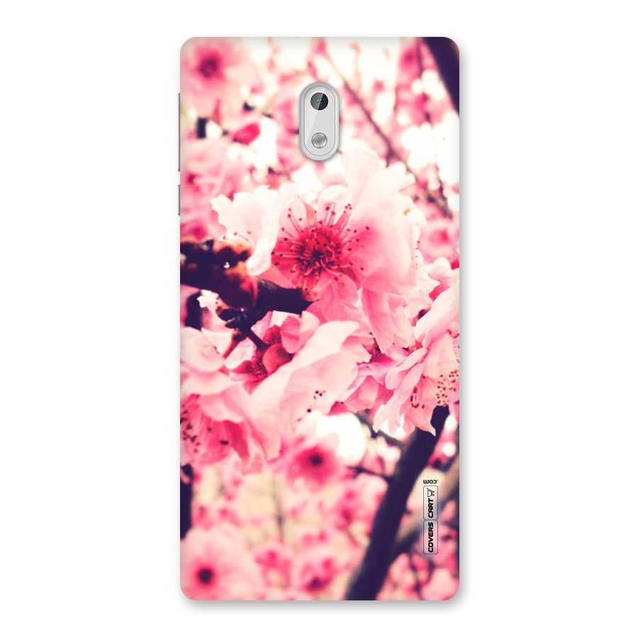 Pretty Pink Flowers Back Case for Nokia 3