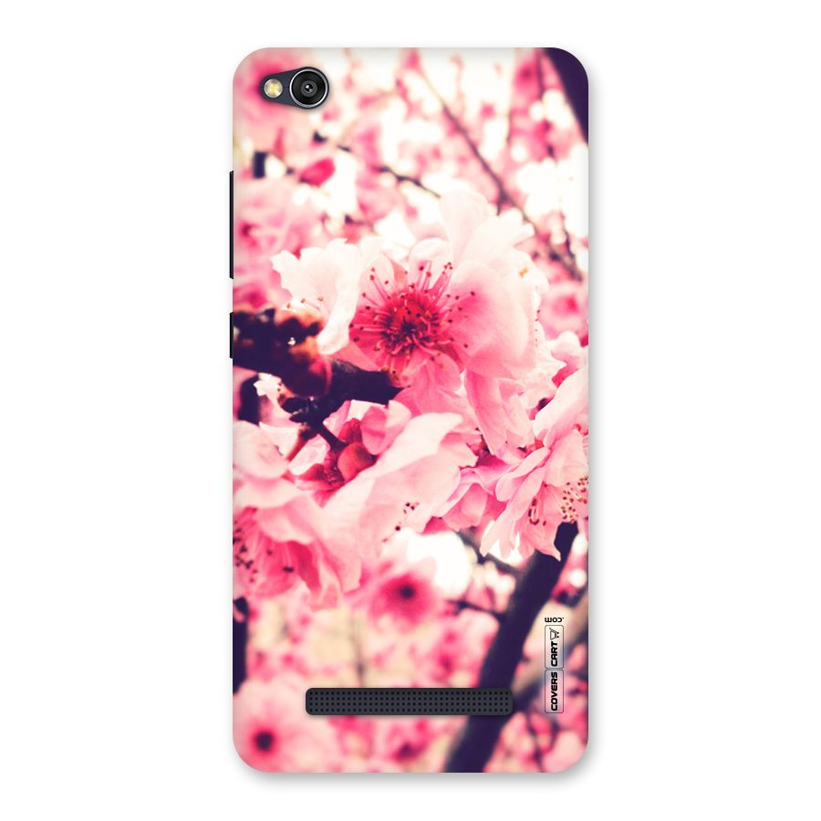 Pretty Pink Flowers Back Case for Redmi 4A