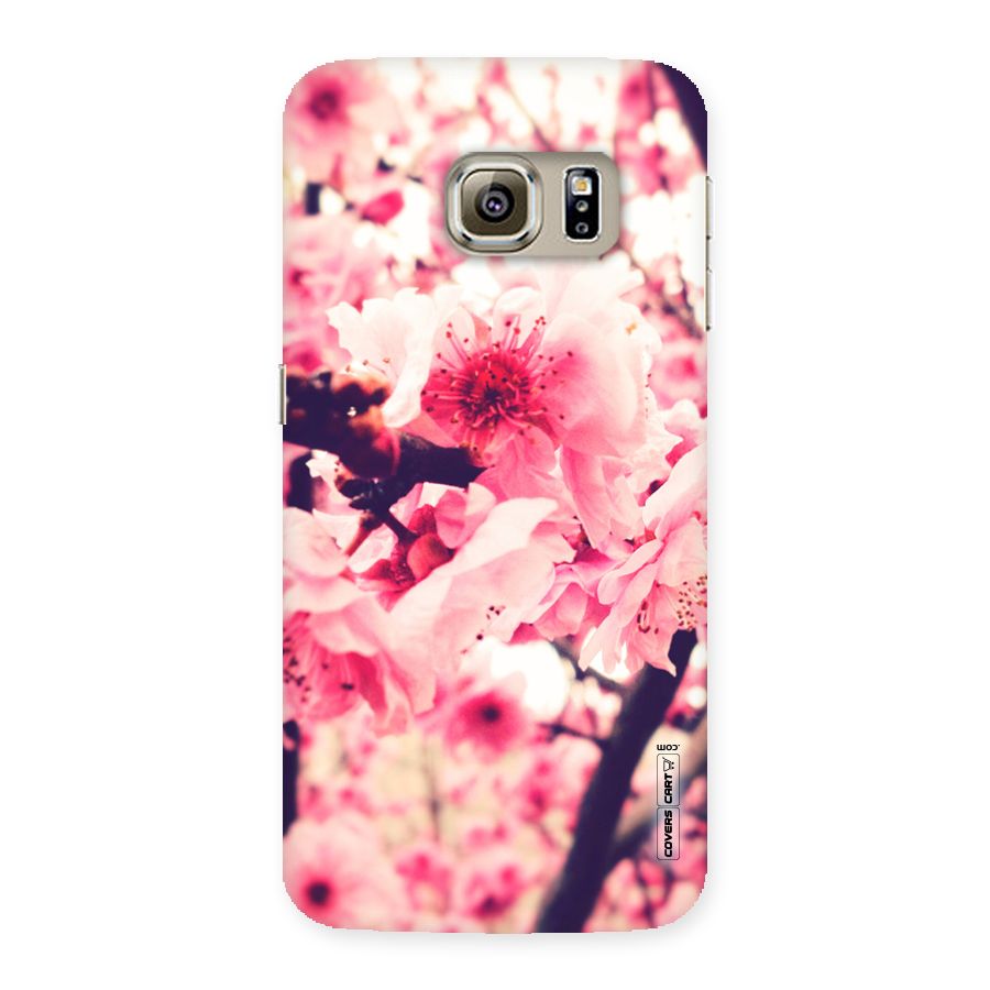 Pretty Pink Flowers Back Case for Samsung Galaxy S6 Edge Plus