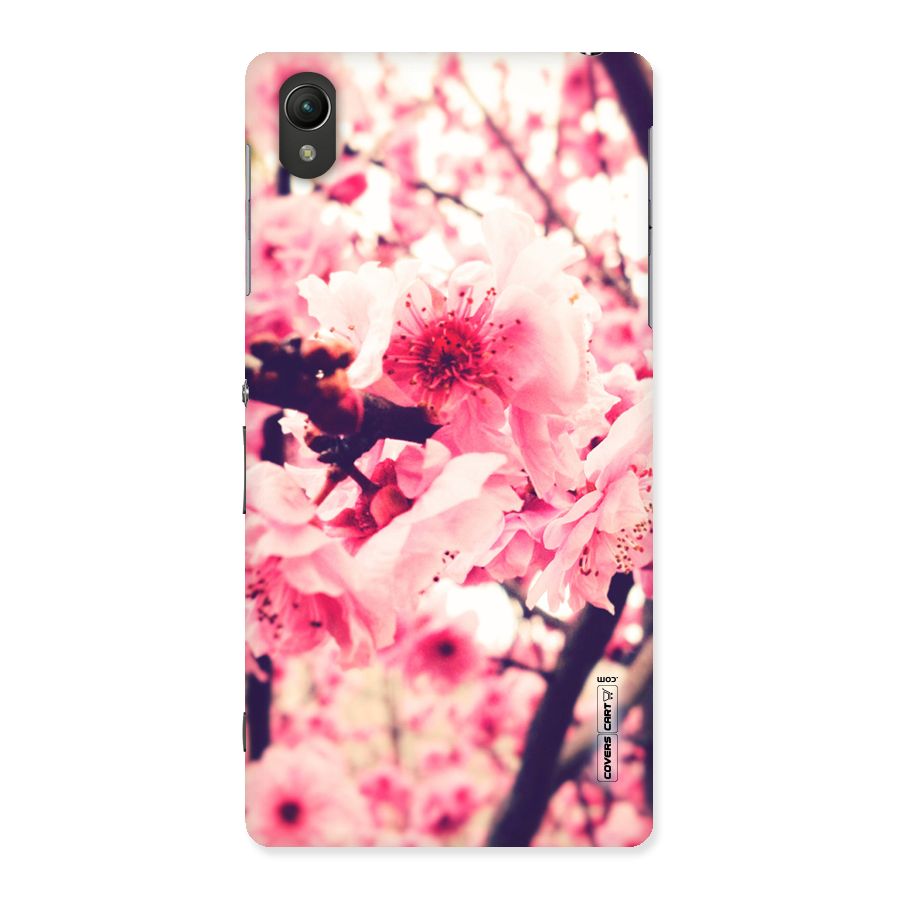 Pretty Pink Flowers Back Case for Sony Xperia Z2