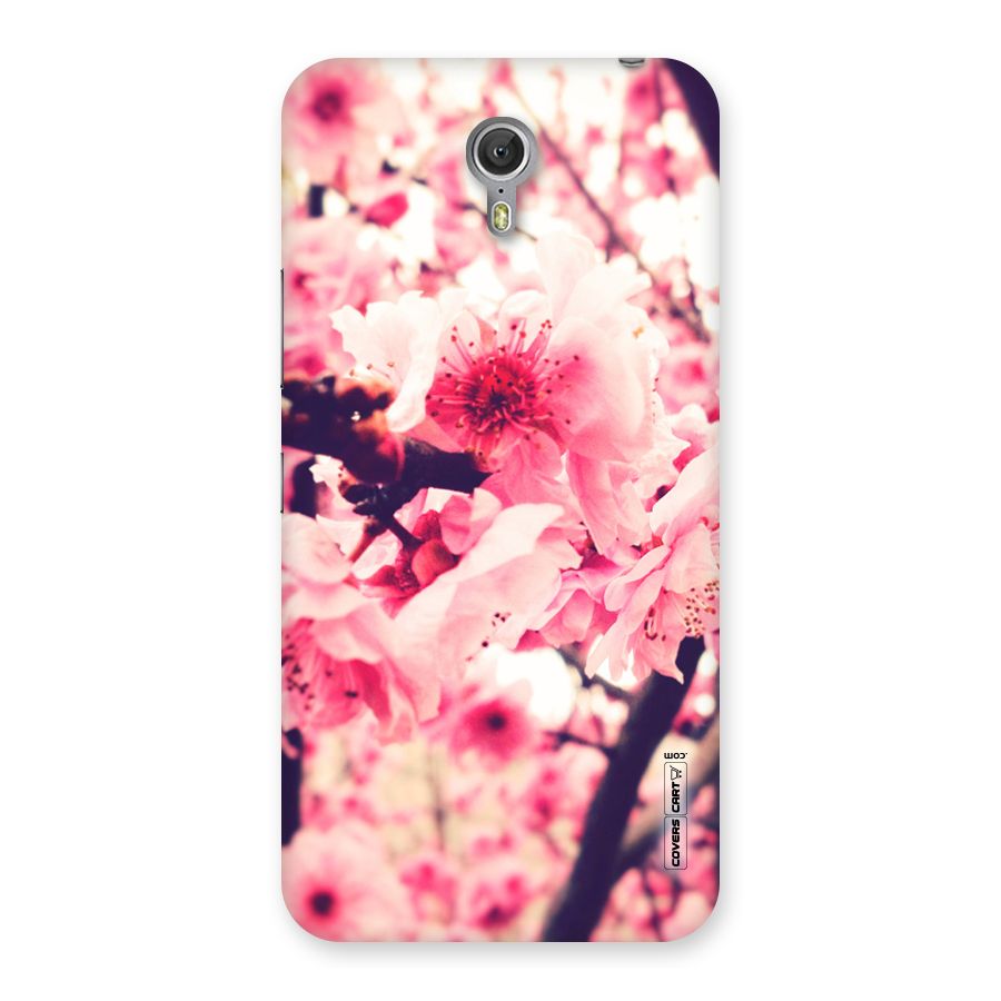Pretty Pink Flowers Back Case for Zuk Z1