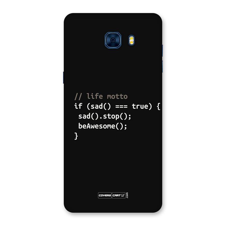 Programmers Life Back Case for Galaxy C7 Pro
