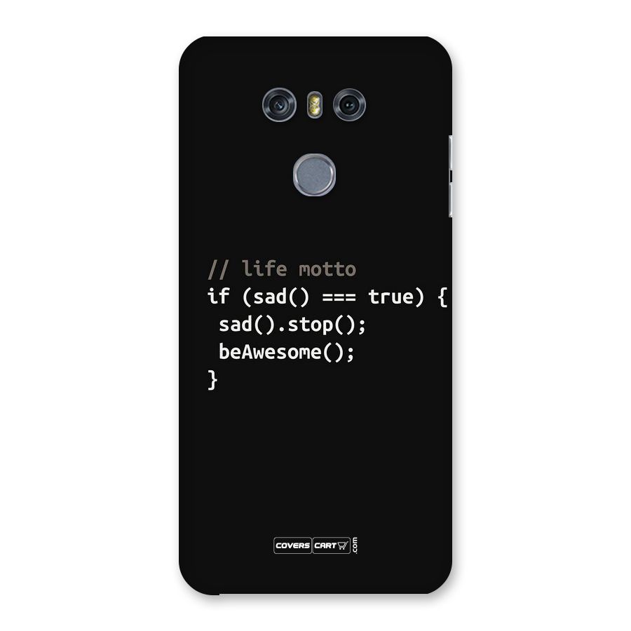 Programmers Life Back Case for LG G6