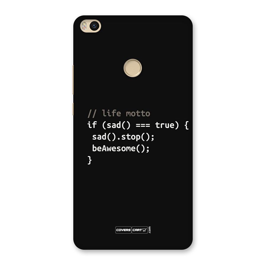 Programmers Life Back Case for Mi Max 2