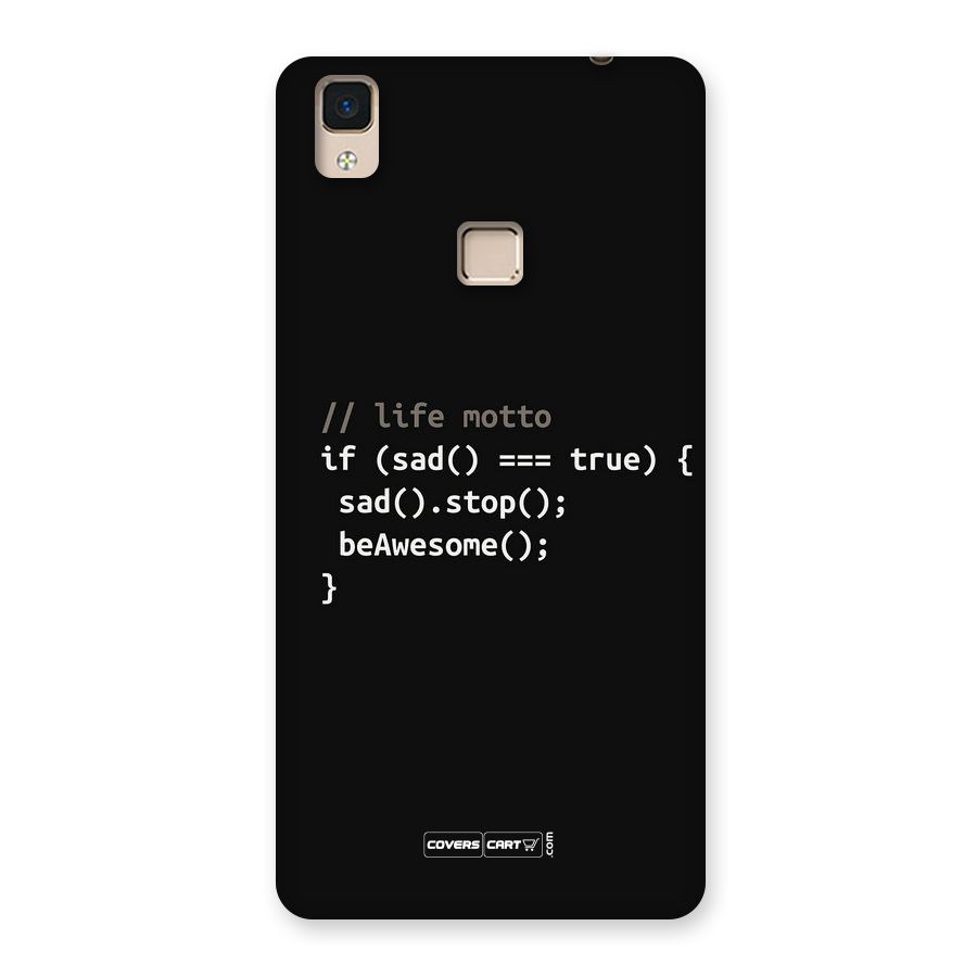 Programmers Life Back Case for V3 Max
