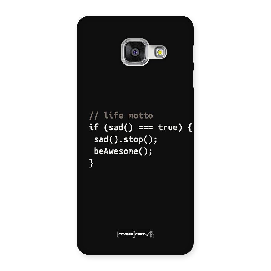 Programmers Life Back Case for Galaxy A3 2016