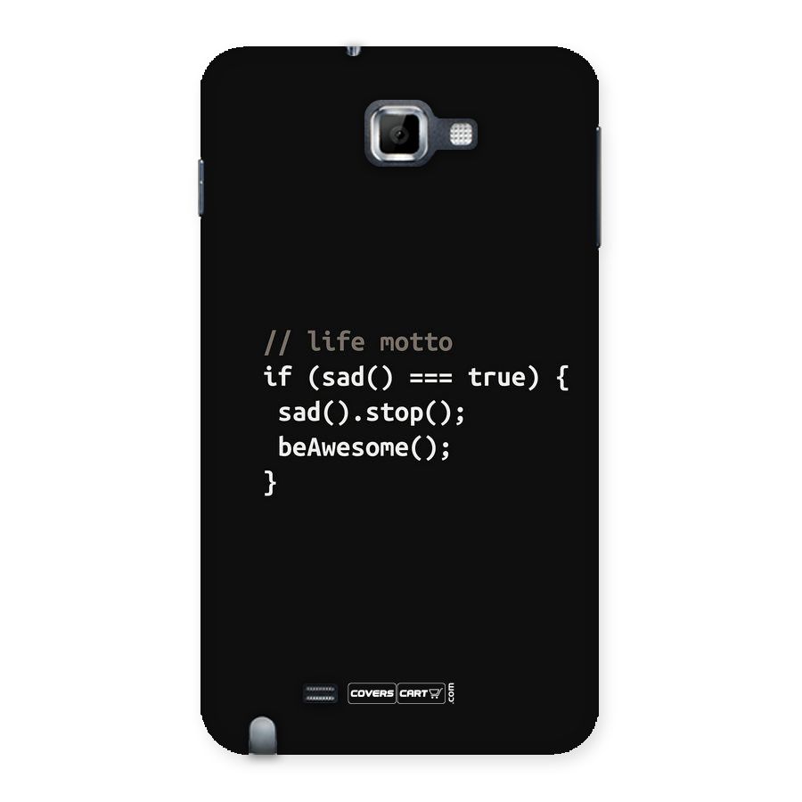 Programmers Life Back Case for Galaxy Note