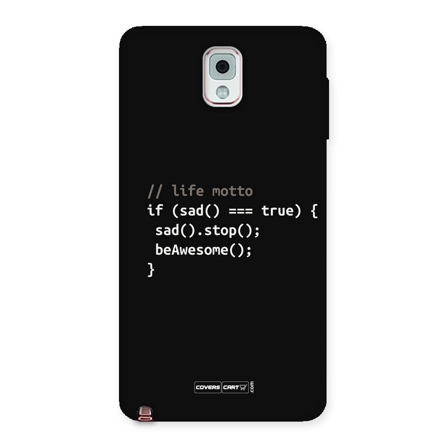 Programmers Life Back Case for Galaxy Note 3