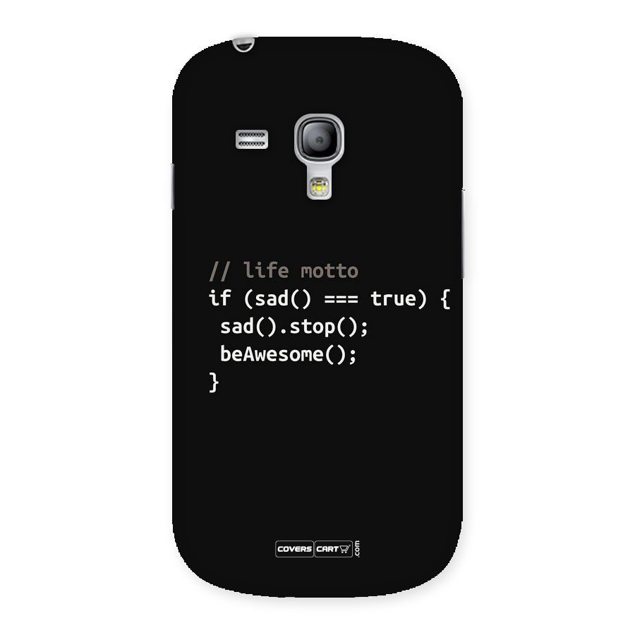 Programmers Life Back Case for Galaxy S3 Mini