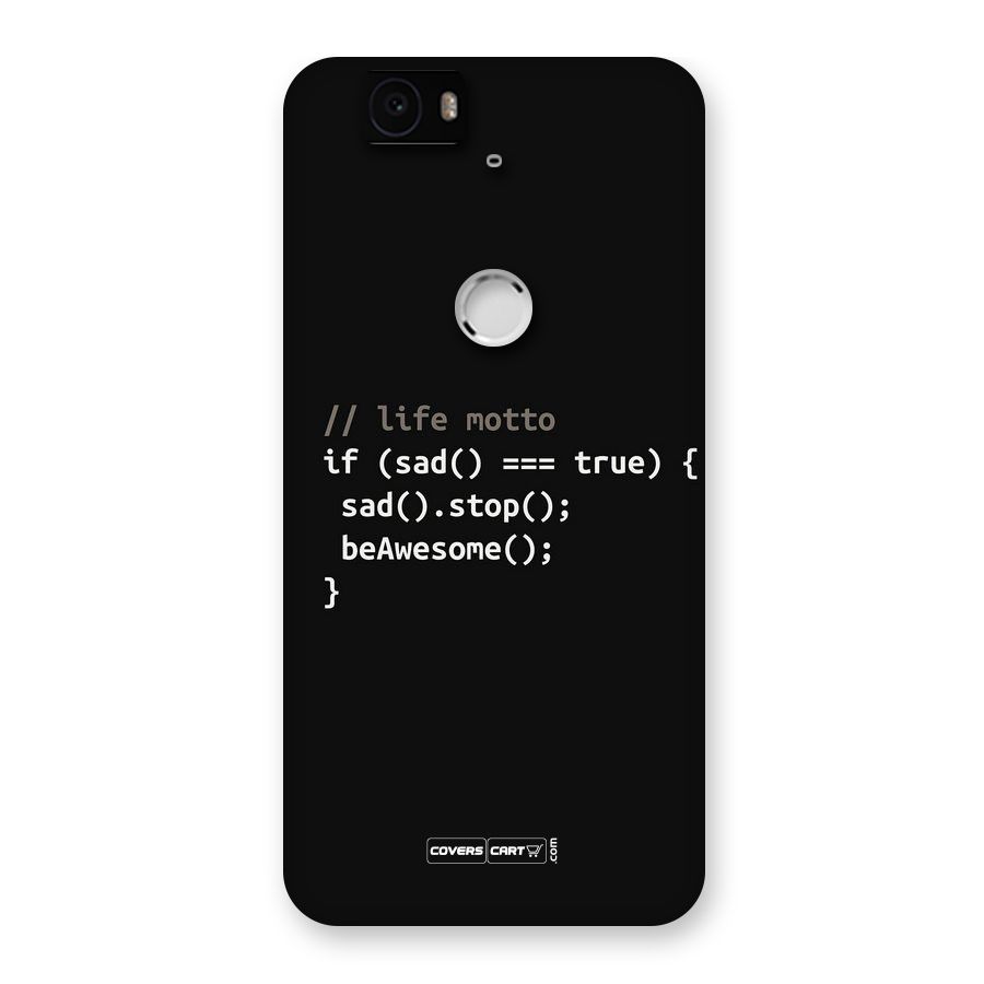 Programmers Life Back Case for Google Nexus-6P