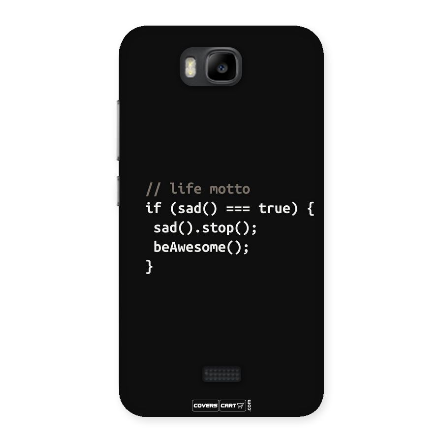 Programmers Life Back Case for Honor Bee