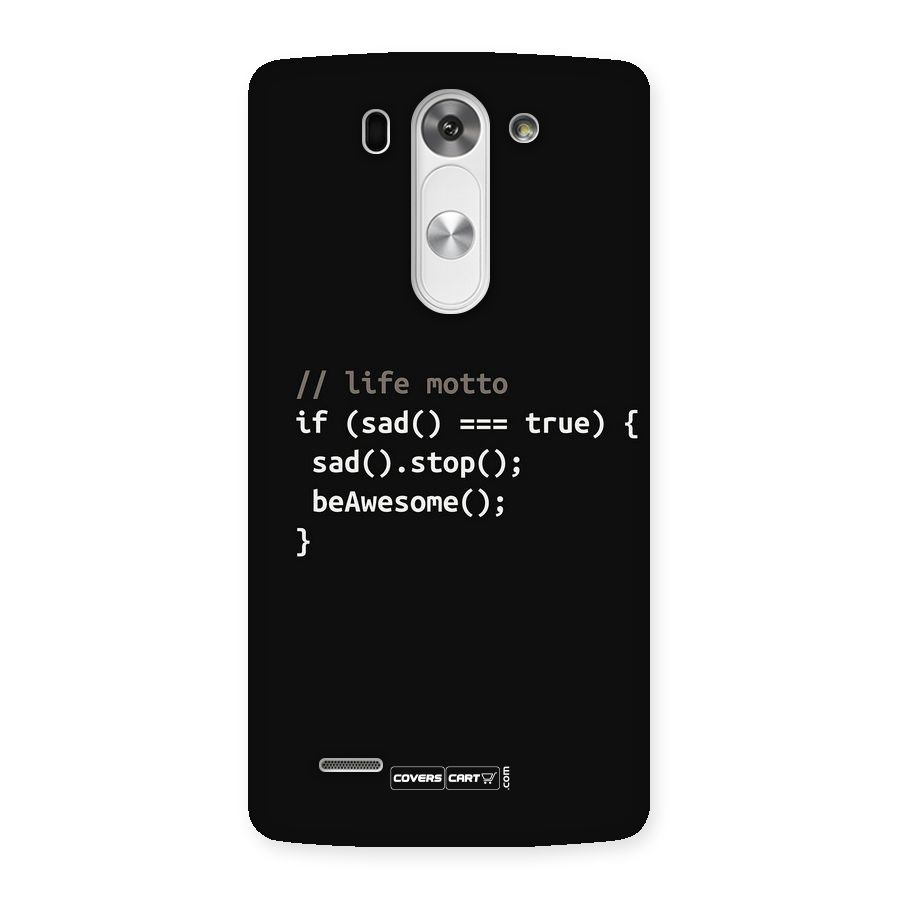 Programmers Life Back Case for LG G3 Mini