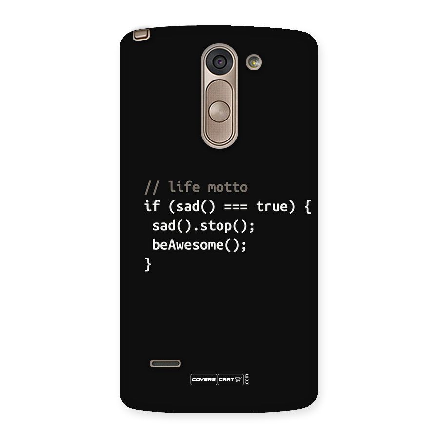 Programmers Life Back Case for LG G3 Stylus
